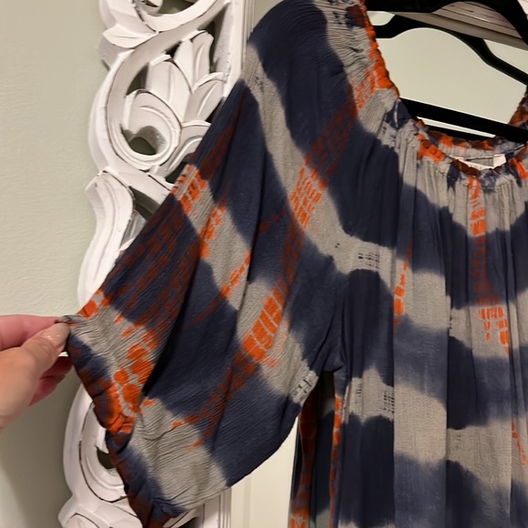 Tie dye off the shoulder blouse - Picture 4 of 5